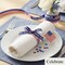 4 Rolls 250th Anniversary USA Patriotic Grosgrain Ribbons – 3/5" x 20 Yards Red, White & Blue 1776-2026 Commemorative Ribbon for Independence Day, Party & Craft Decorations